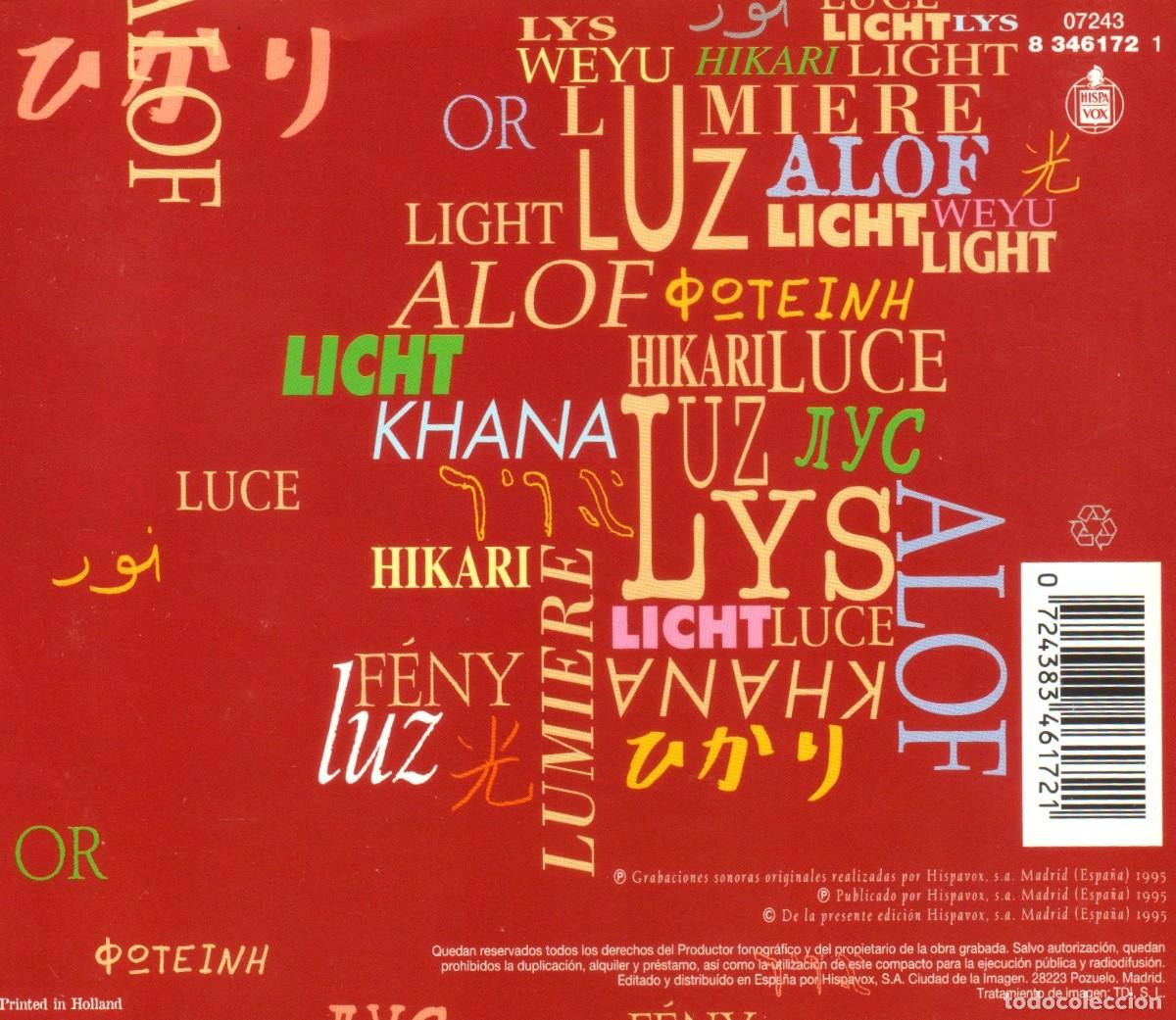 CDs de m&uacute;sica: LUZ CASAL. COMO LA FLOR PROMETIDA. CD. - Foto 2
