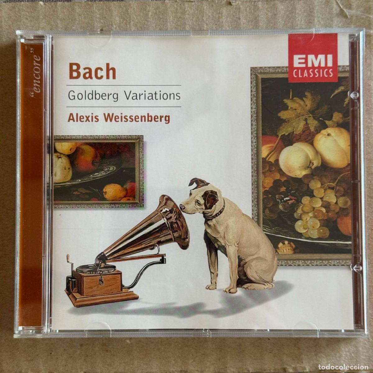 CDs de m&uacute;sica: Alexis Weissenberg &rdquo;BACH, Goldberg Variations&rdquo; CD