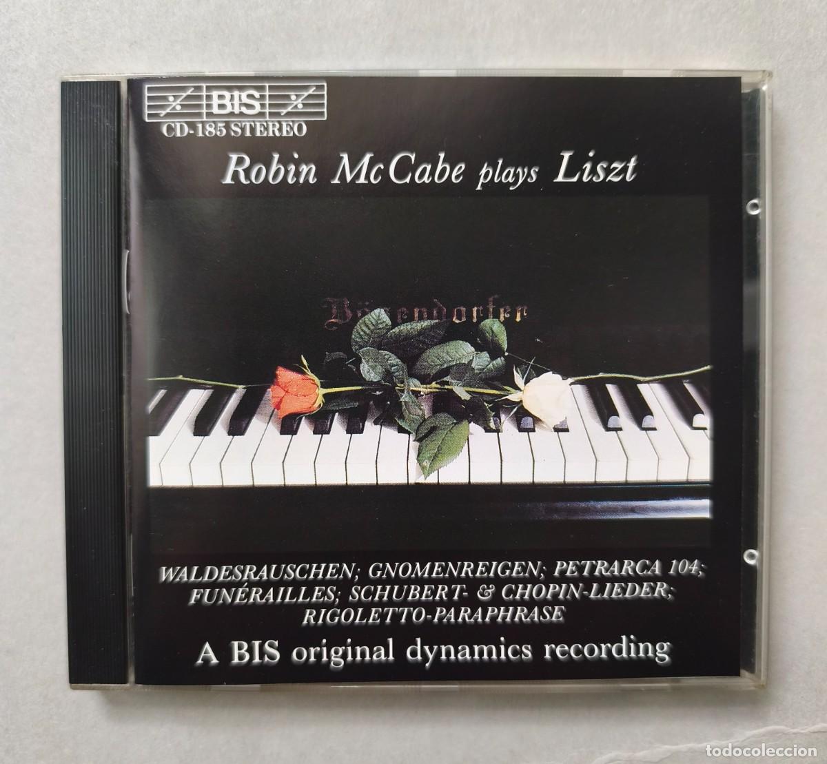 CDs de m&uacute;sica: ROBIN MCCABE-PLAYS LISZT-CD-BIS