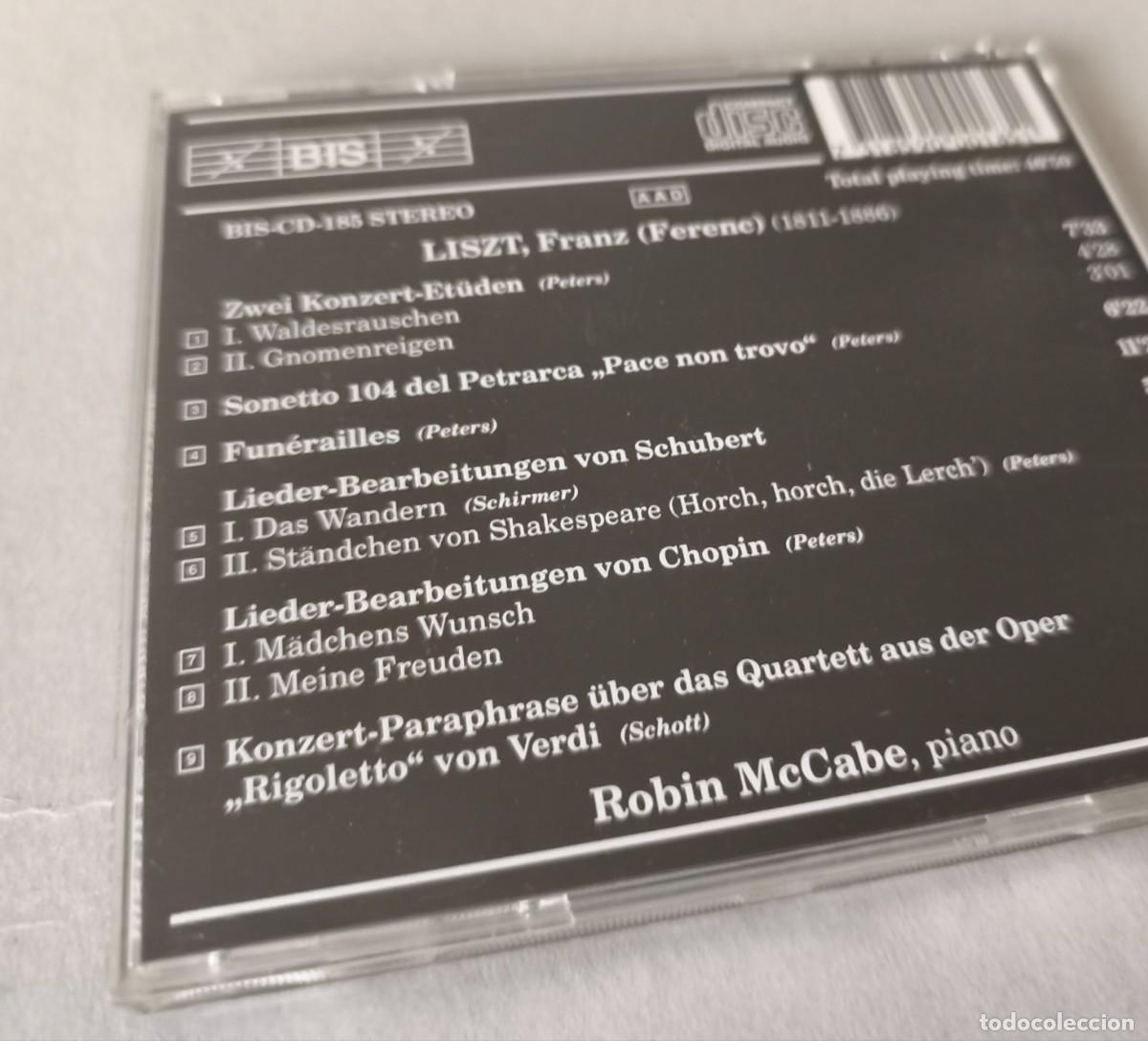 CDs de m&uacute;sica: ROBIN MCCABE-PLAYS LISZT-CD-BIS - Foto 3