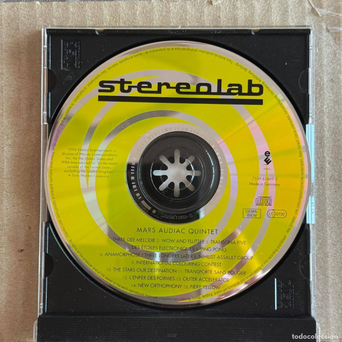 CDs de m&uacute;sica: Stereolab &rdquo;Mars Audiac Quintet&rdquo; CD - Foto 3