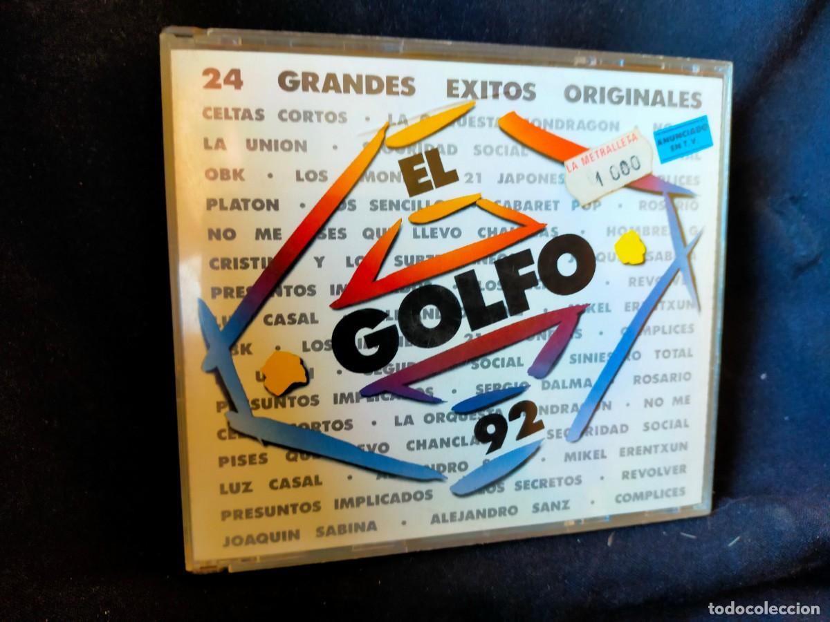 CDs de m&uacute;sica: EL GOLFO 2. 2O &Eacute;XITOS ORIGINALES. VARIOS ARISTAS. 1992 DOBLE CD. DRO -SONY. 20 TEMAZOS ESPA&Ntilde;OL.