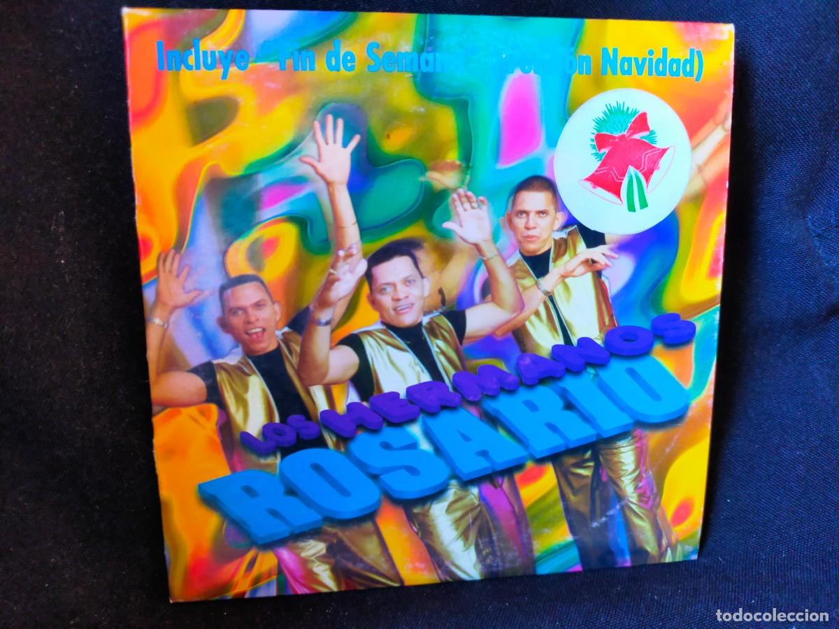 CDs de m&uacute;sica: LOS HERMANOS ROSARIO. FIN DE SEMANA NAVIDE&Ntilde;O. SINGLE ROMO. KAREN PUBLISHING. 1998.