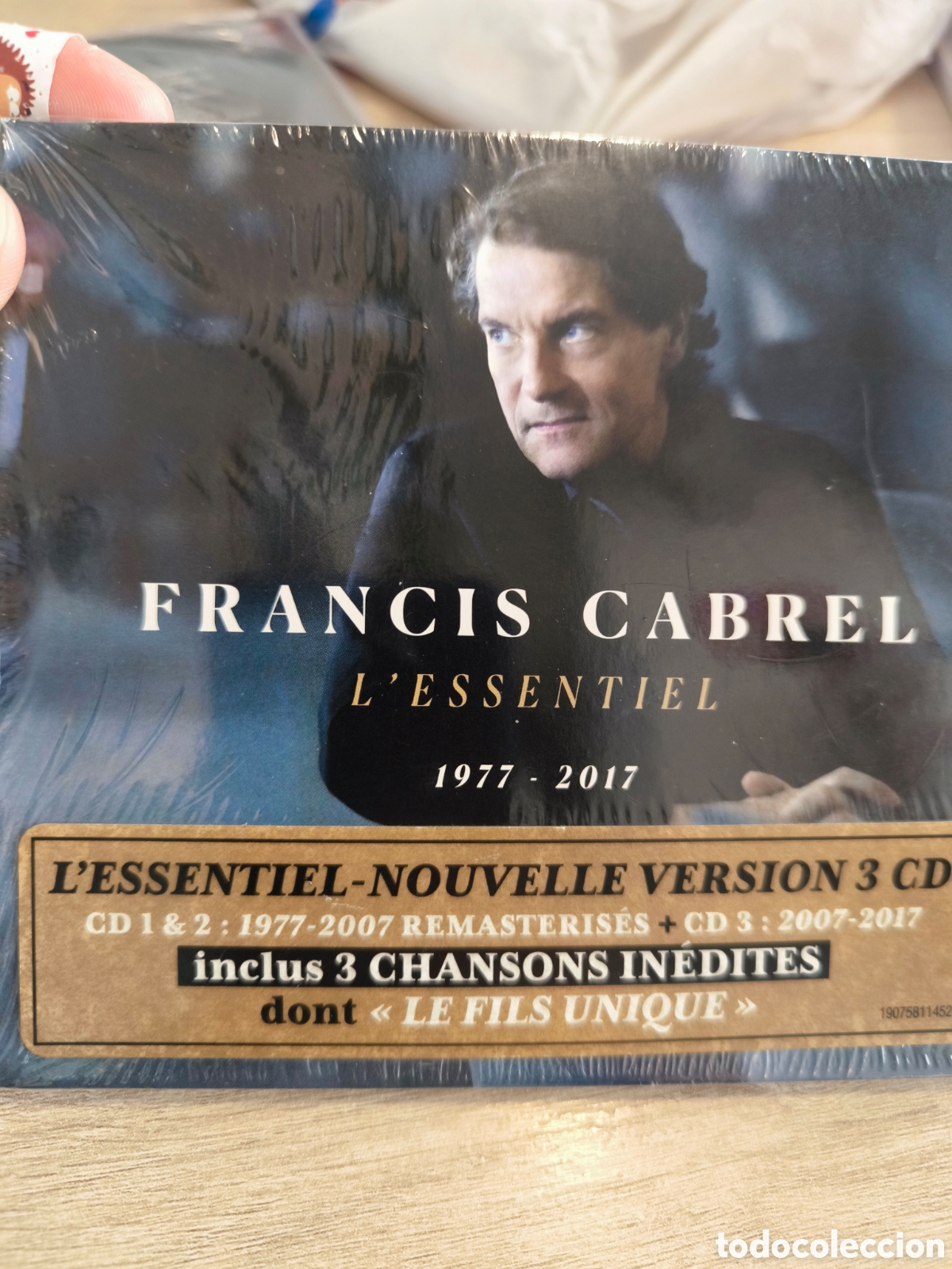 CDs de m&uacute;sica: 3 cd Francis Cabrel essential