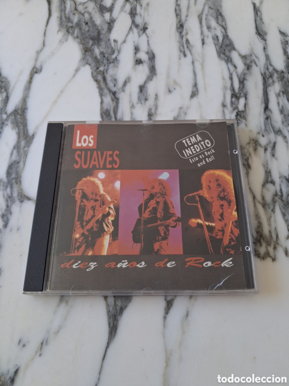 CDs de m&uacute;sica: LOS SUAVES - DIEZ A&Ntilde;OS DE ROCK - CD - 1993