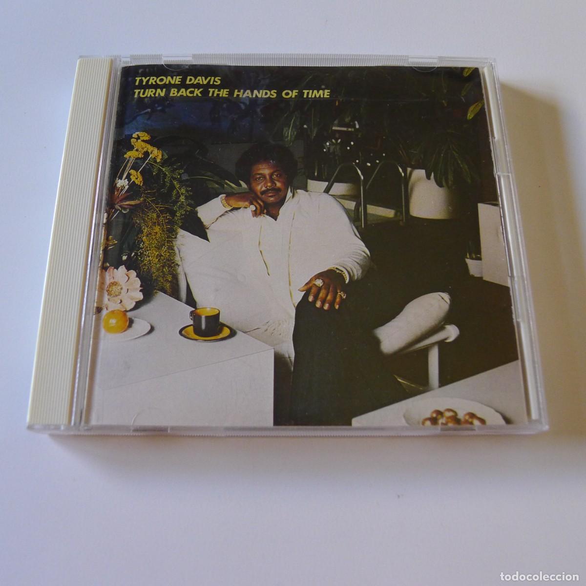 CDs de m&uacute;sica: Tyrone Davis &ndash; Turn Back The Hands Of Time CD edicion Japan sin OBI