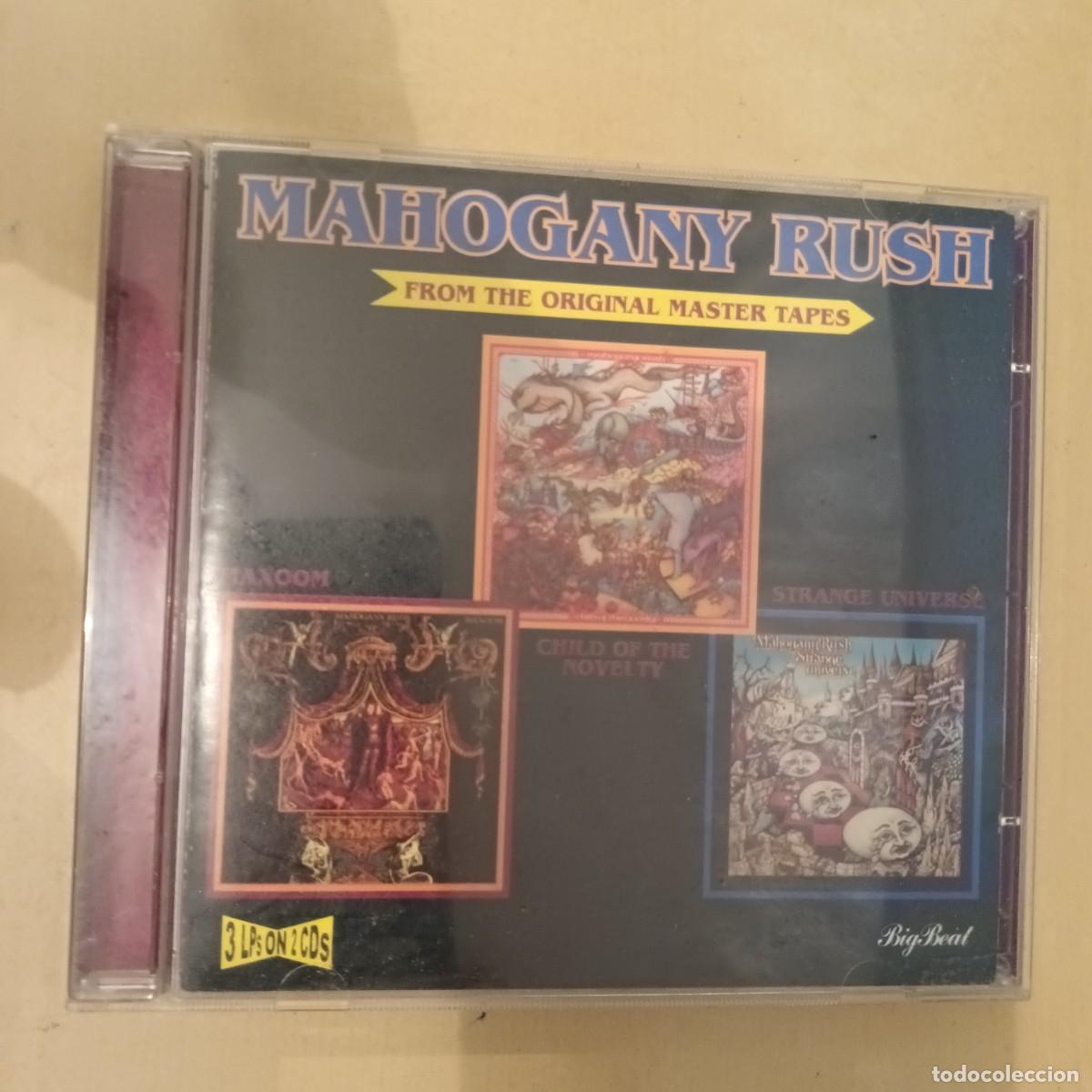 CDs de m&uacute;sica: Mahogany Rush , Child of the Noverty / Maxoom / Strange Universe , 2xCD Uk . Hard Rock Progresivo