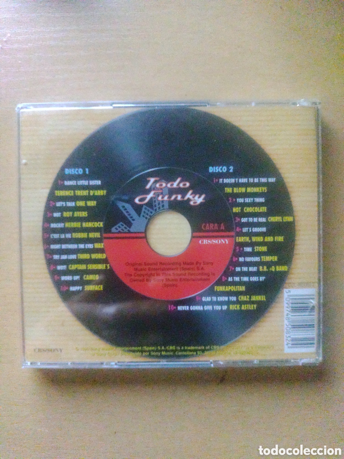 CDs de m&uacute;sica: CD Todo Funky Dos CD - Foto 2