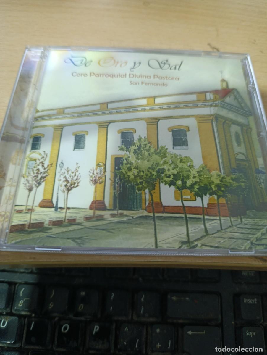 CD de M&uacute;sica: DE ORO Y SAL. CORO PARROQUIAL DIVINA PASTORA. C7CD
