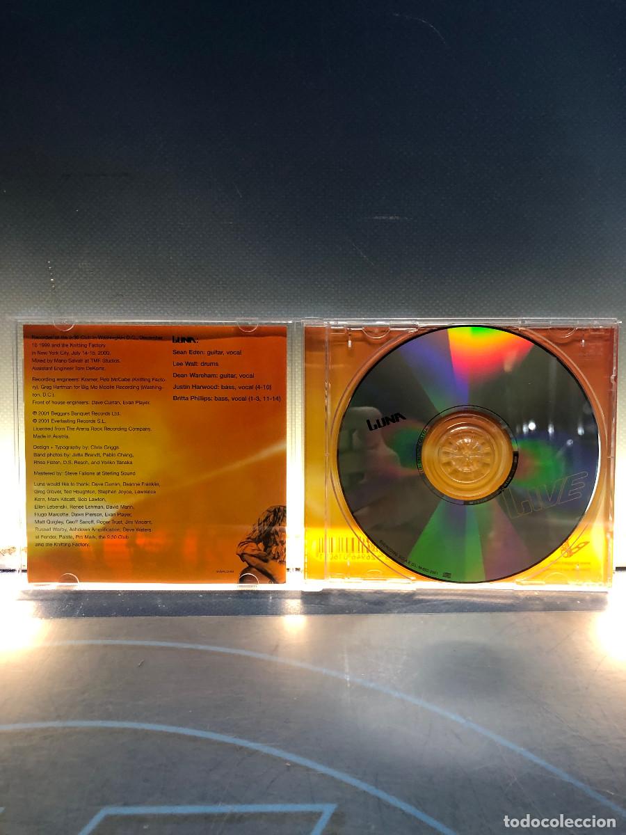 CDs de m&uacute;sica: Cd, Luna, Live, Everlasting Records - Foto 4