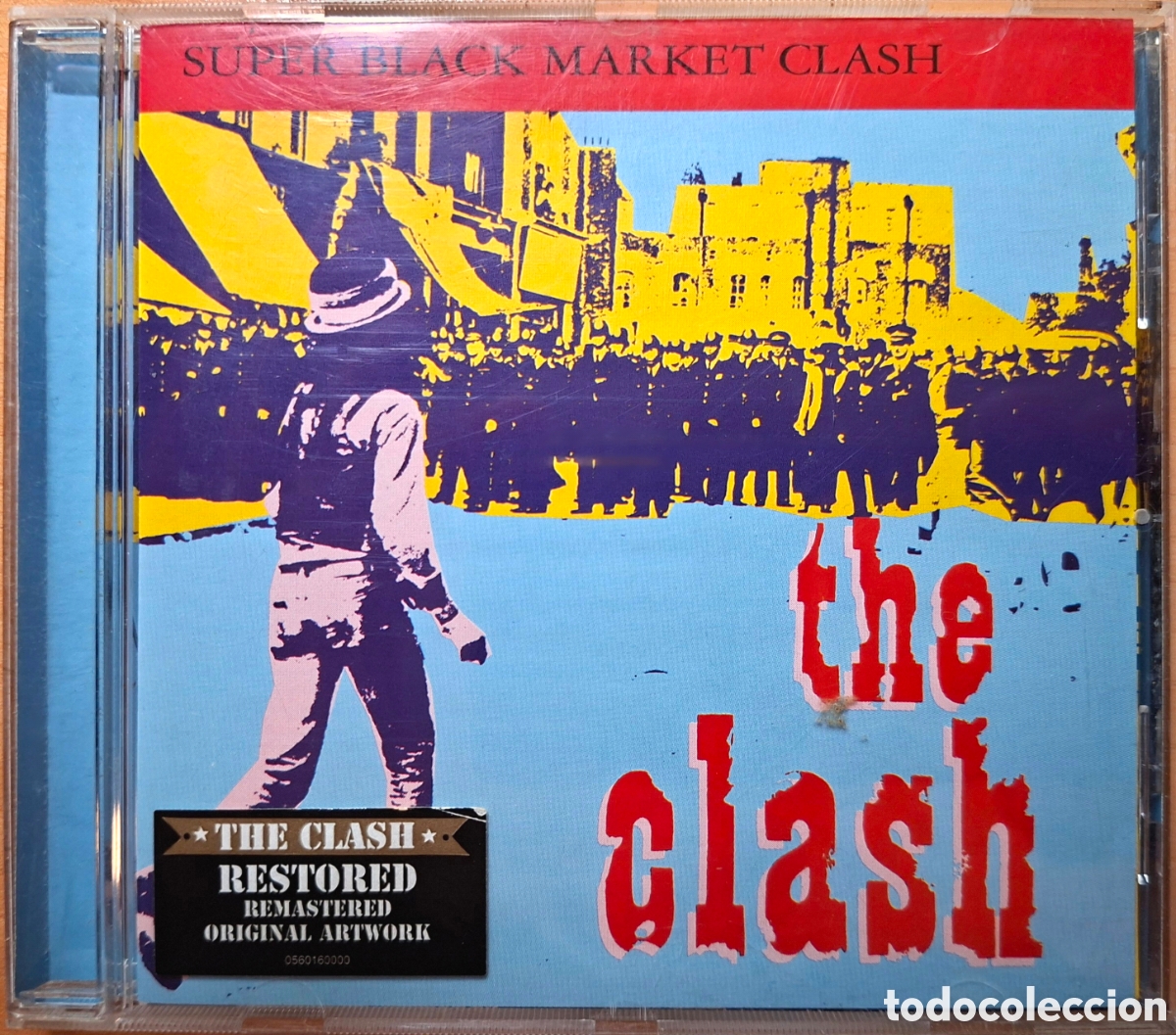 CDs de m&uacute;sica: The Clash &ndash; Super Black Market Clash. NM/NM: CBS/Sony, 1993