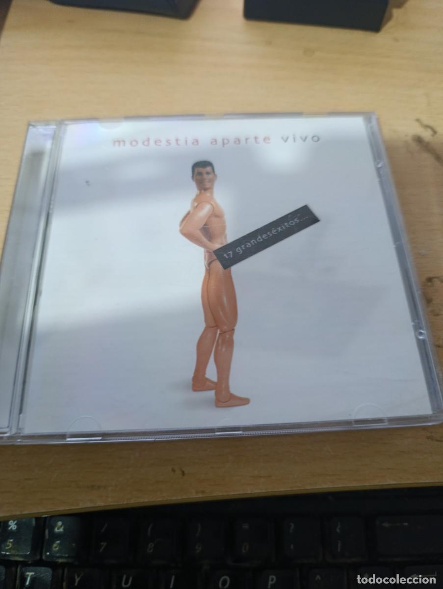 CDs de m&uacute;sica: MODESTIA APARTE. VIVO. C7CD