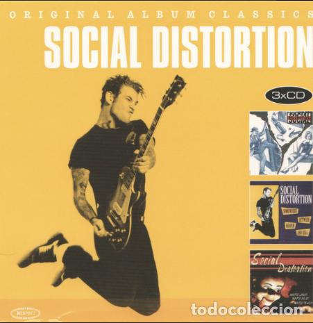 CDs de m&uacute;sica: BOX SET 3 x CDs. Original Album Classics Social Distortion. M/VG+. Sony, Legacy, Epic.