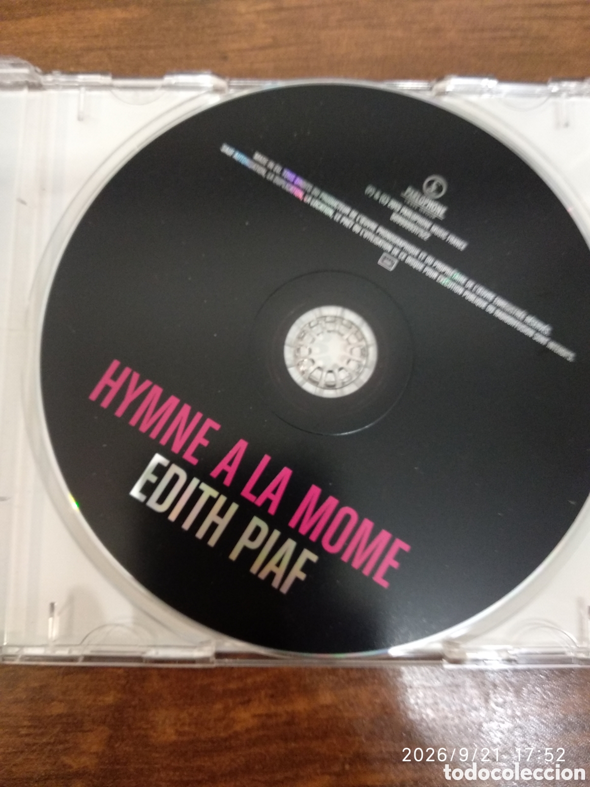 CDs de m&uacute;sica: Edith Piaf Himne a la mome - Foto 4