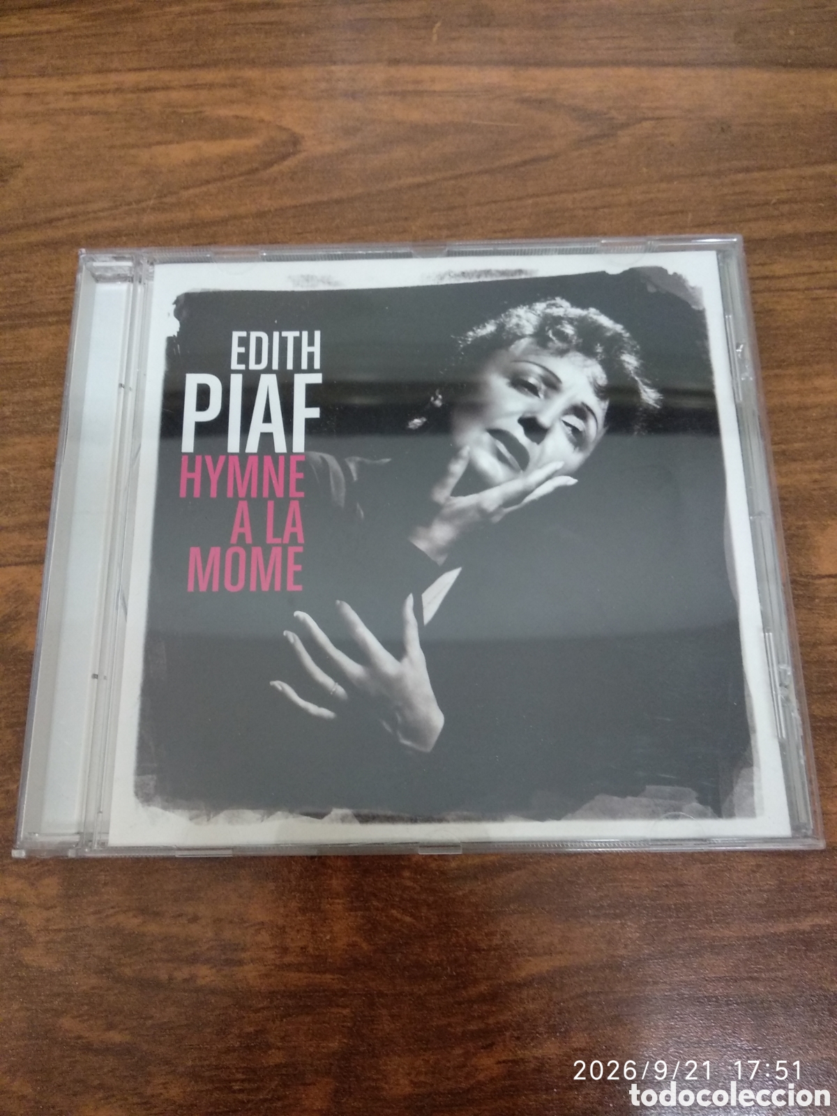CDs de m&uacute;sica: Edith Piaf Himne a la mome - Foto 1