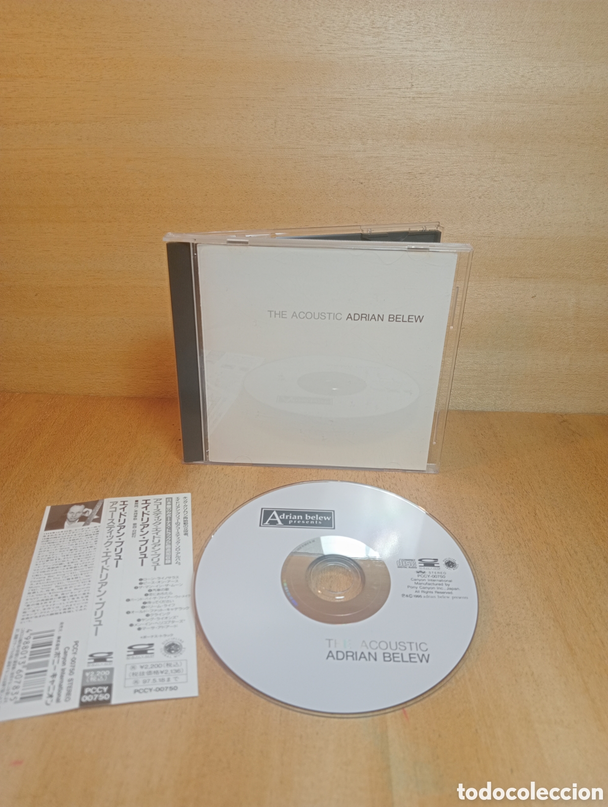 CDs de m&uacute;sica: Adrian Belew. The Acoustic Adrian Belew.