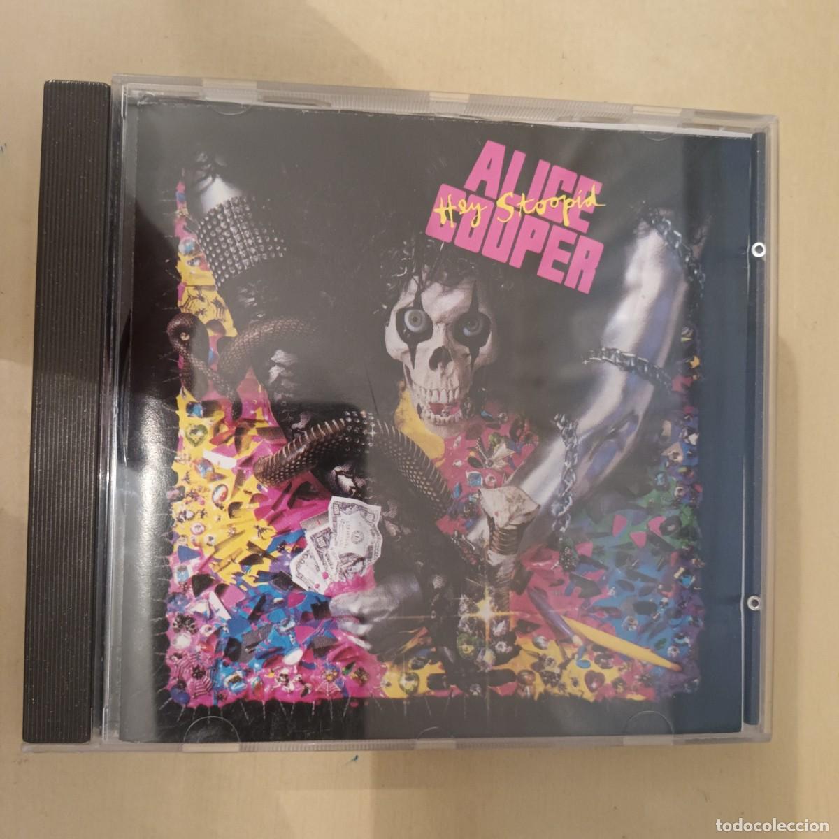 CDs de m&uacute;sica: Alice Cooper , Hey Stoopid , CD 1991 estado impecable. Hard Rock
