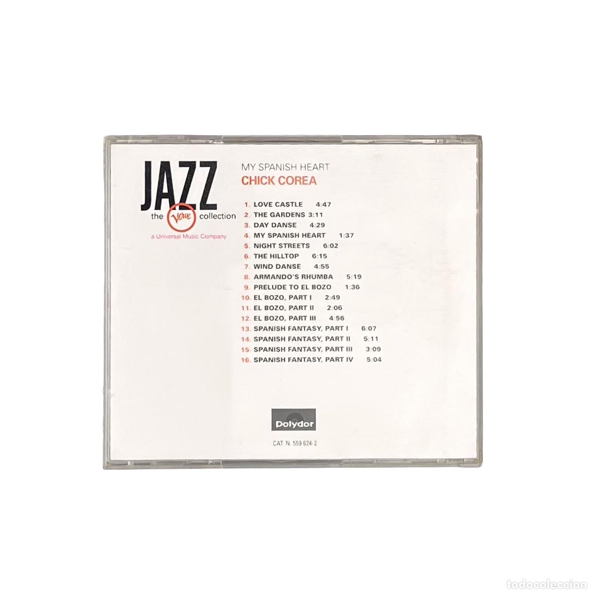 CDs de m&uacute;sica: CD. Chick Corea. My Spanish Heart (VG+/VG+) - Foto 2