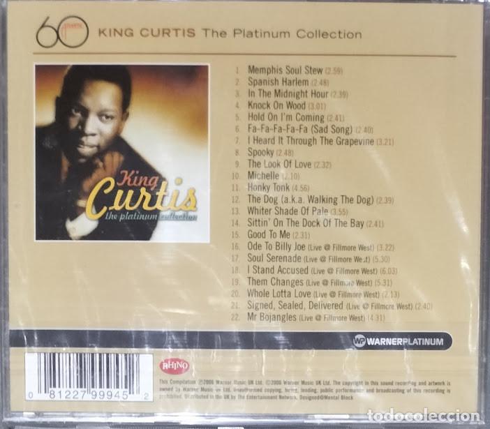 CDs de m&uacute;sica: King Curtis - The Platinum Collection - CD - Foto 2