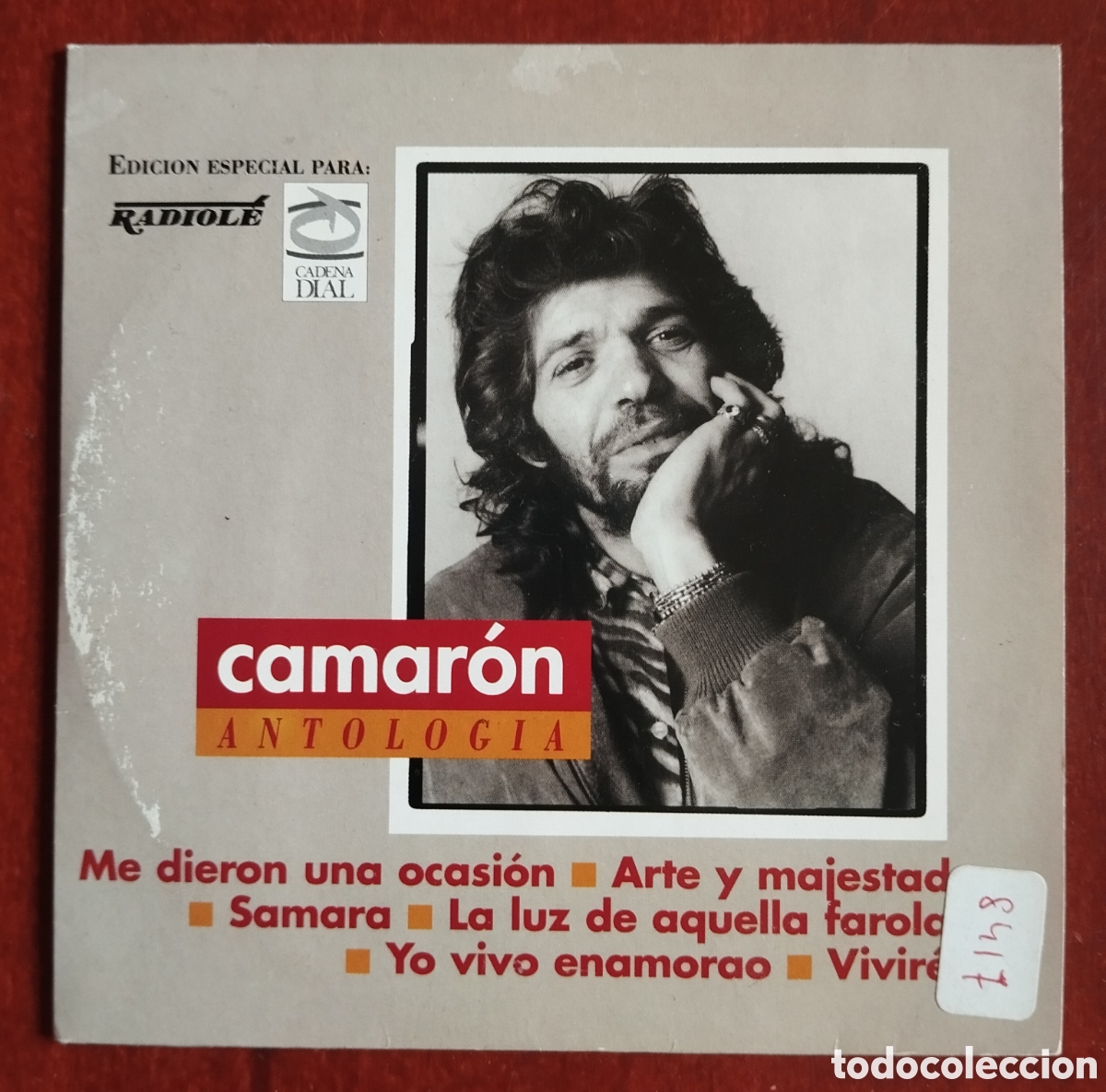 CDs de m&uacute;sica: Camar&oacute;n - Antolog&iacute;a - CD promo