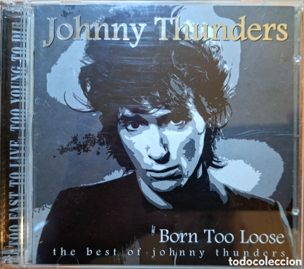 CDs de m&uacute;sica: JOHNNY THUNDERS, Born To Loose - The Best Of Johnny Thunders 2 &times; CD, NM/VG+. Compilation. Jungle