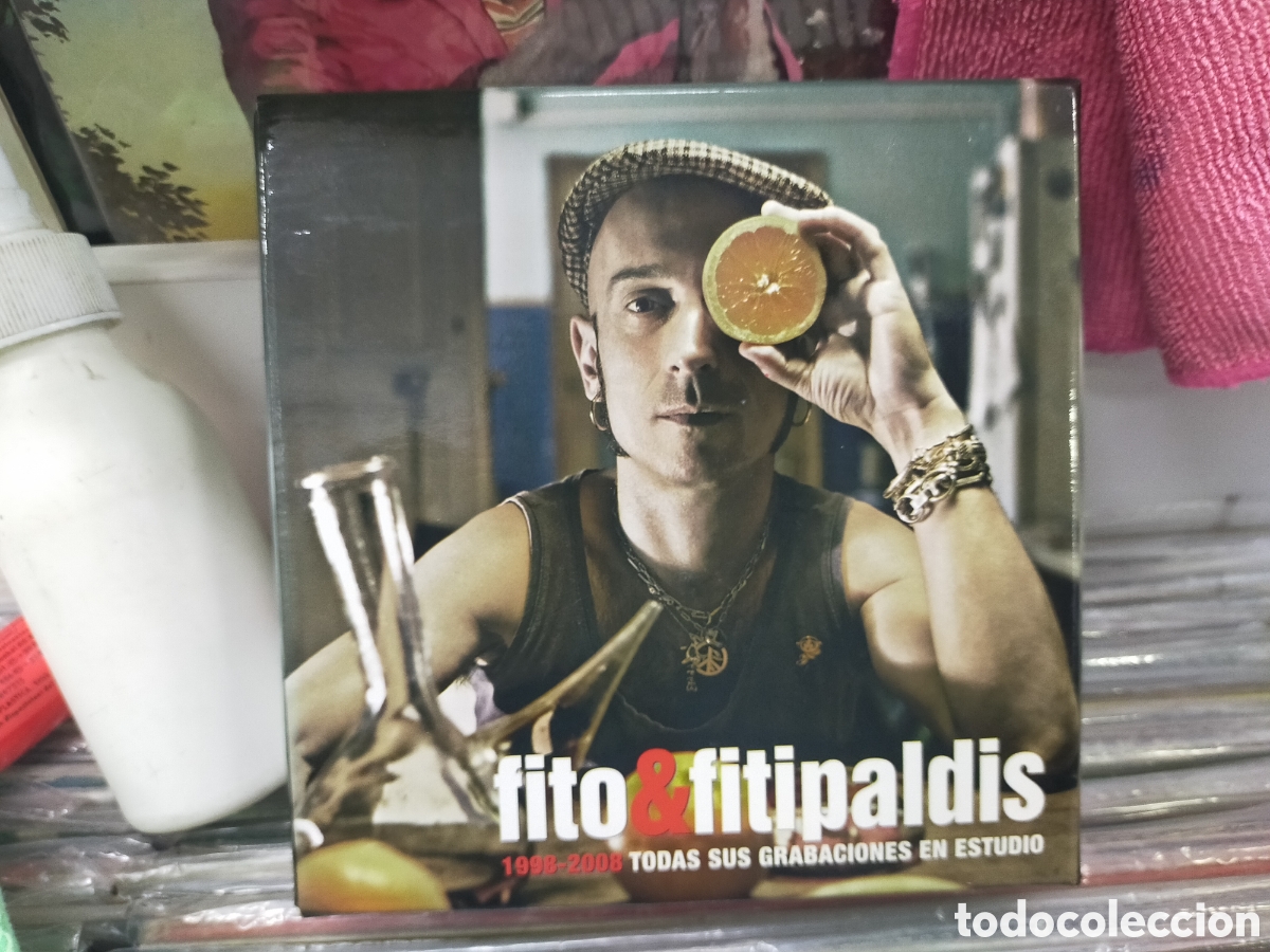CDs de m&uacute;sica: Fito & Fitipaldis caja box 1998 - 2008 todas sus grabaciones en estudio 4 cd's