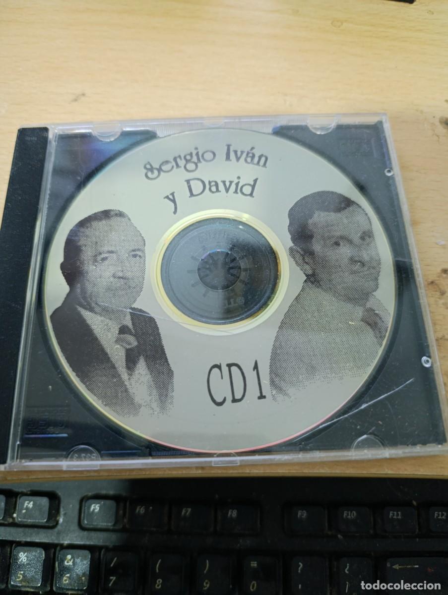 CDs de m&uacute;sica: SERGIO IVAN Y DAVID CD 1. SOLAMENTE, SIN CARATULA SUPERIOR. C7CD