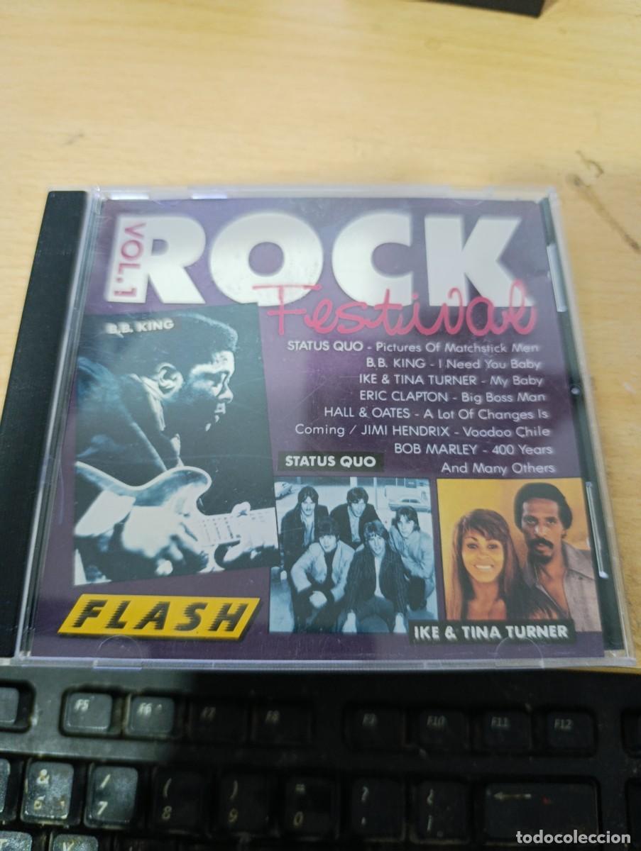 CDs de m&uacute;sica: FESTIVAL ROCK VOL. 1. STATO QUIO. IKE Y TINA TURNER... C7CD