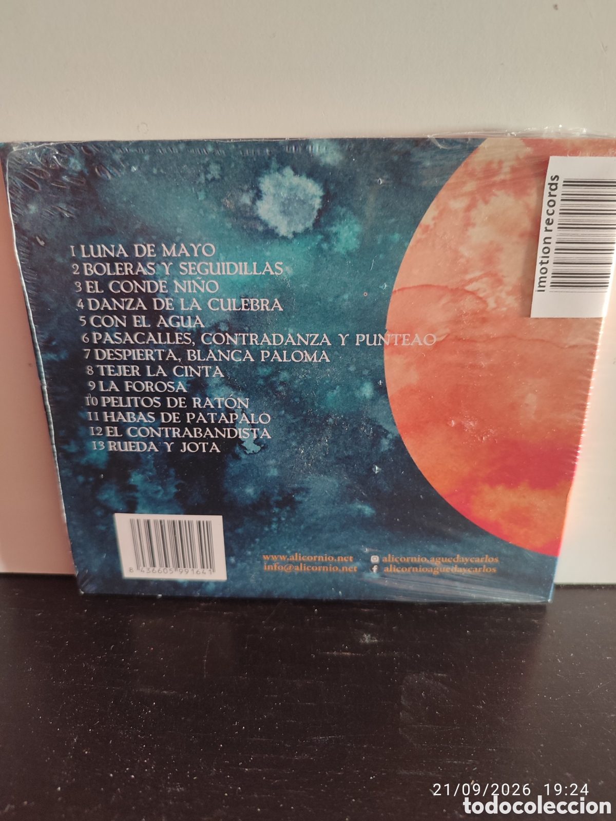 CDs de m&uacute;sica: Alicornio &ndash; Luna De Mayo - Foto 2