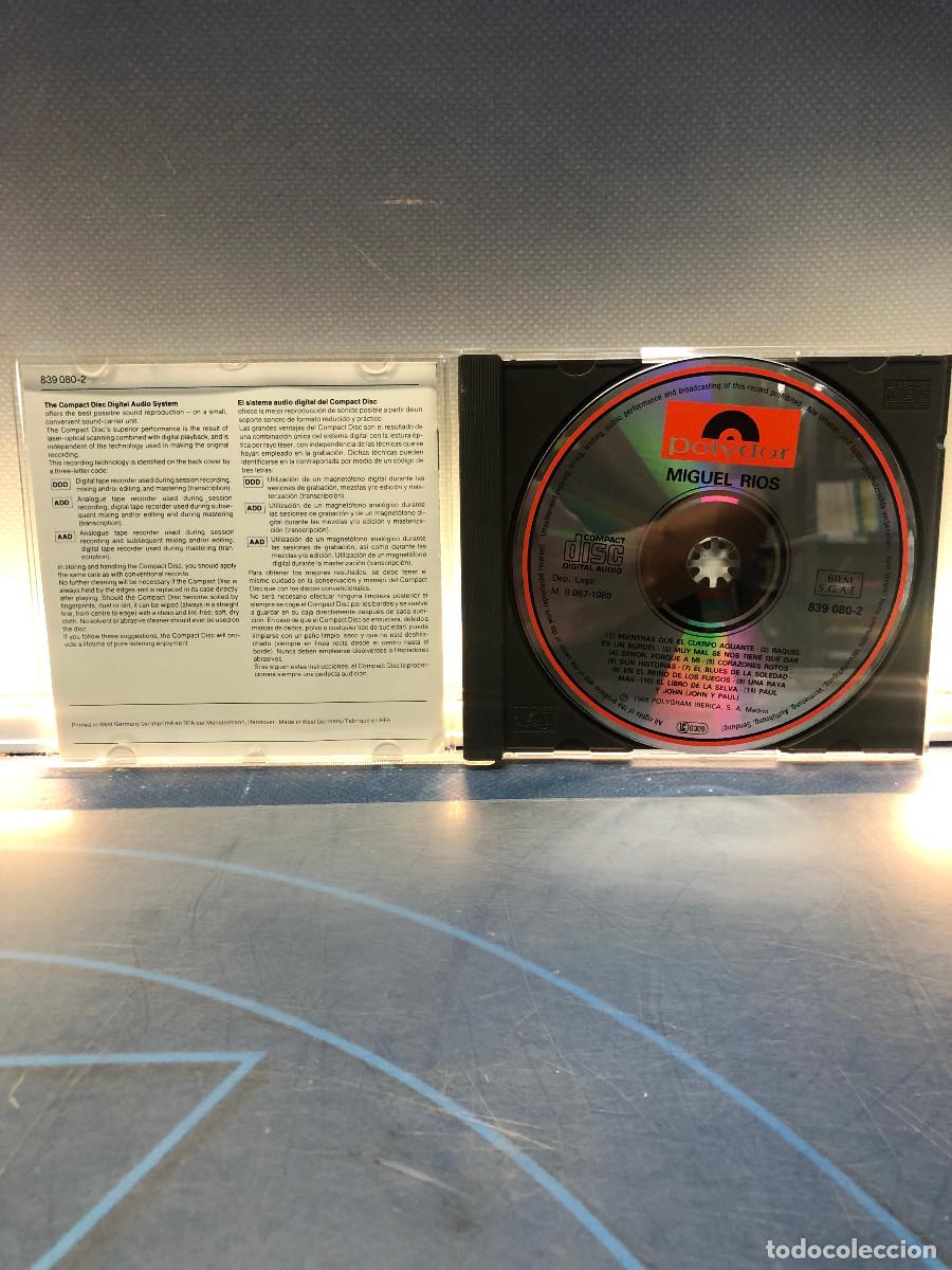 CDs de m&uacute;sica: Cd, Miguel R&iacute;os, Polydor - Foto 4