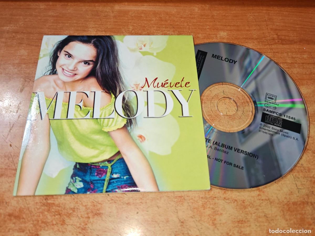 CDs de m&uacute;sica: MELODY Muevete CD SINGLE PROMO CARTON DEL A&Ntilde;O 2002 CONTIENE 1 TEMA