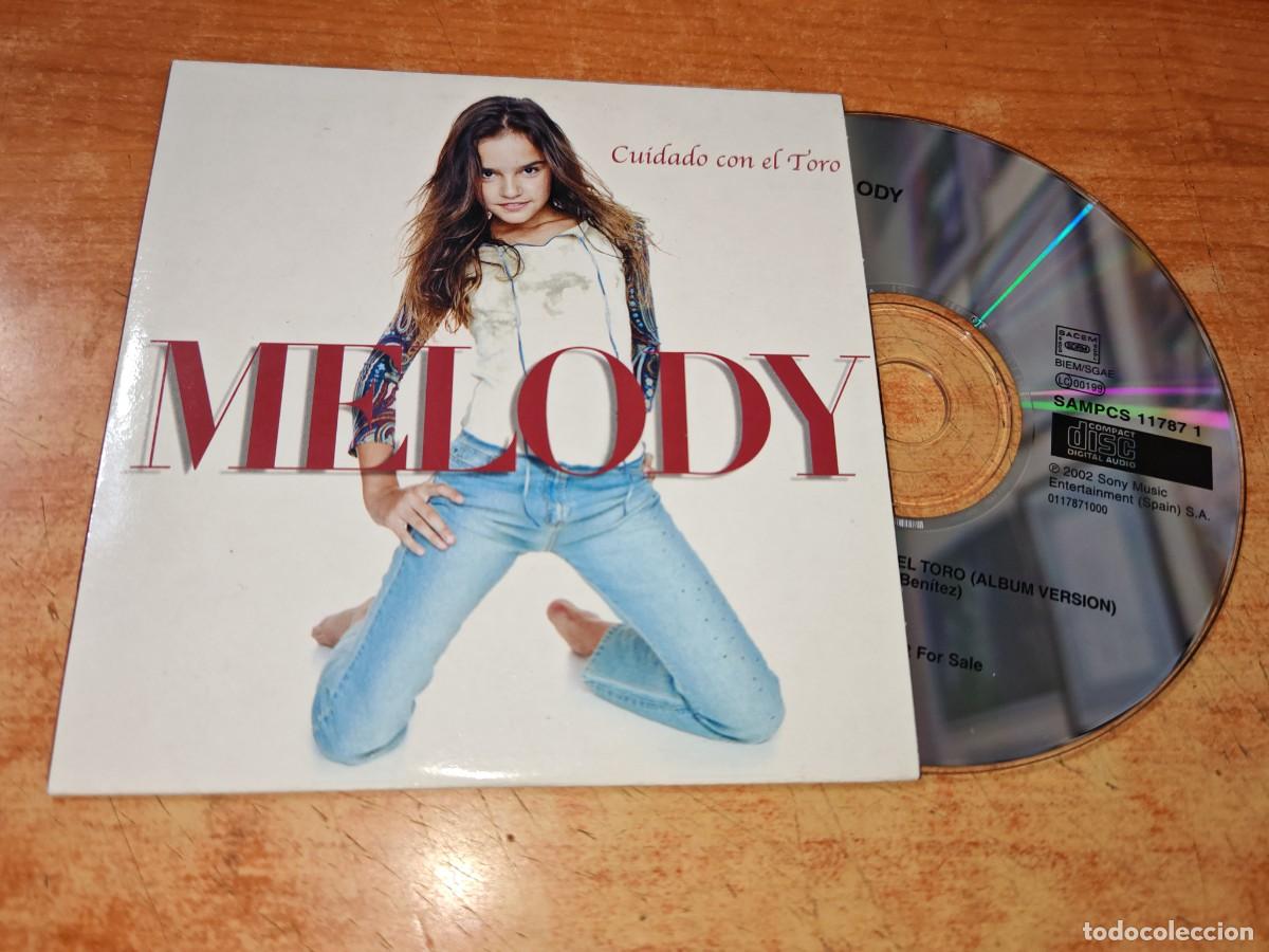 CDs de m&uacute;sica: MELODY Cuidado con el toro CD SINGLE PROMO CARTON DEL A&Ntilde;O 2002 CONTIENE 1 TEMA