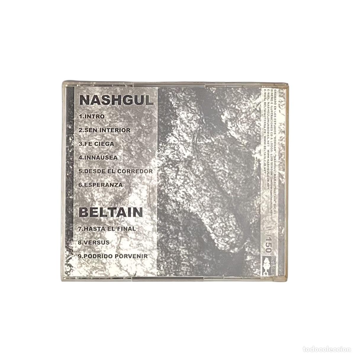 CDs de m&uacute;sica: CD. Nashgul, Beltain. Split (VG+/VG+) - Foto 2