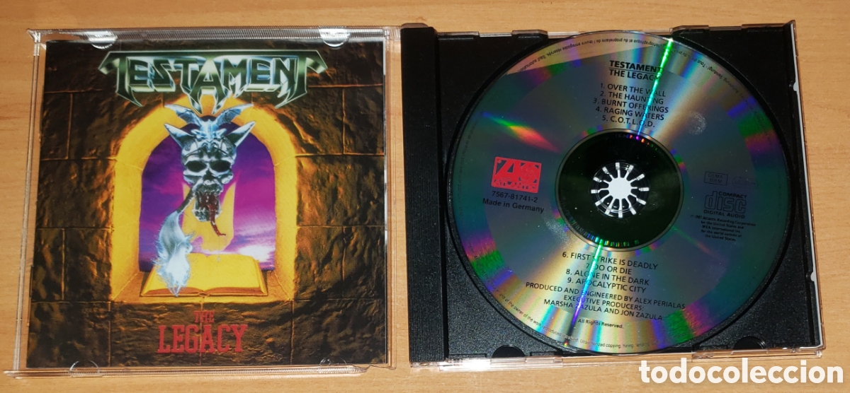 CDs de m&uacute;sica: Testament - The Legacy