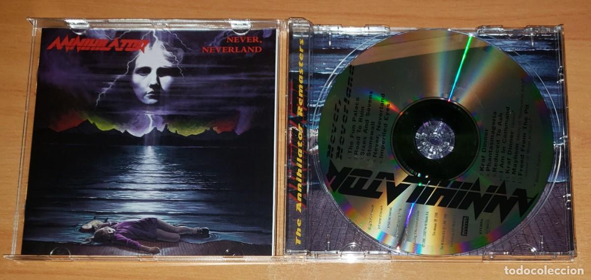 CDs de m&uacute;sica: Annihilator - Never, Neverland