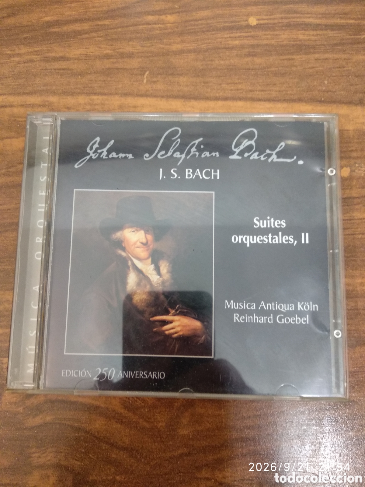 CDs de m&uacute;sica: J.S.Bach. Suites orquestable 2