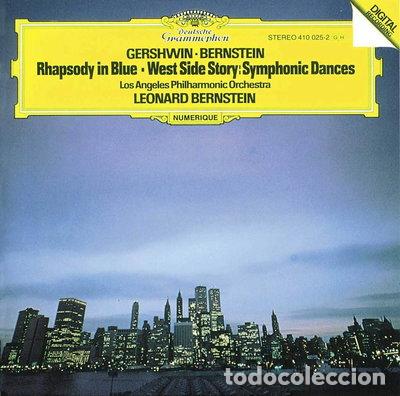 CDs de m&uacute;sica: Rhapsody In Blue / West Side Story: Symphonic Dances- 0028941002525