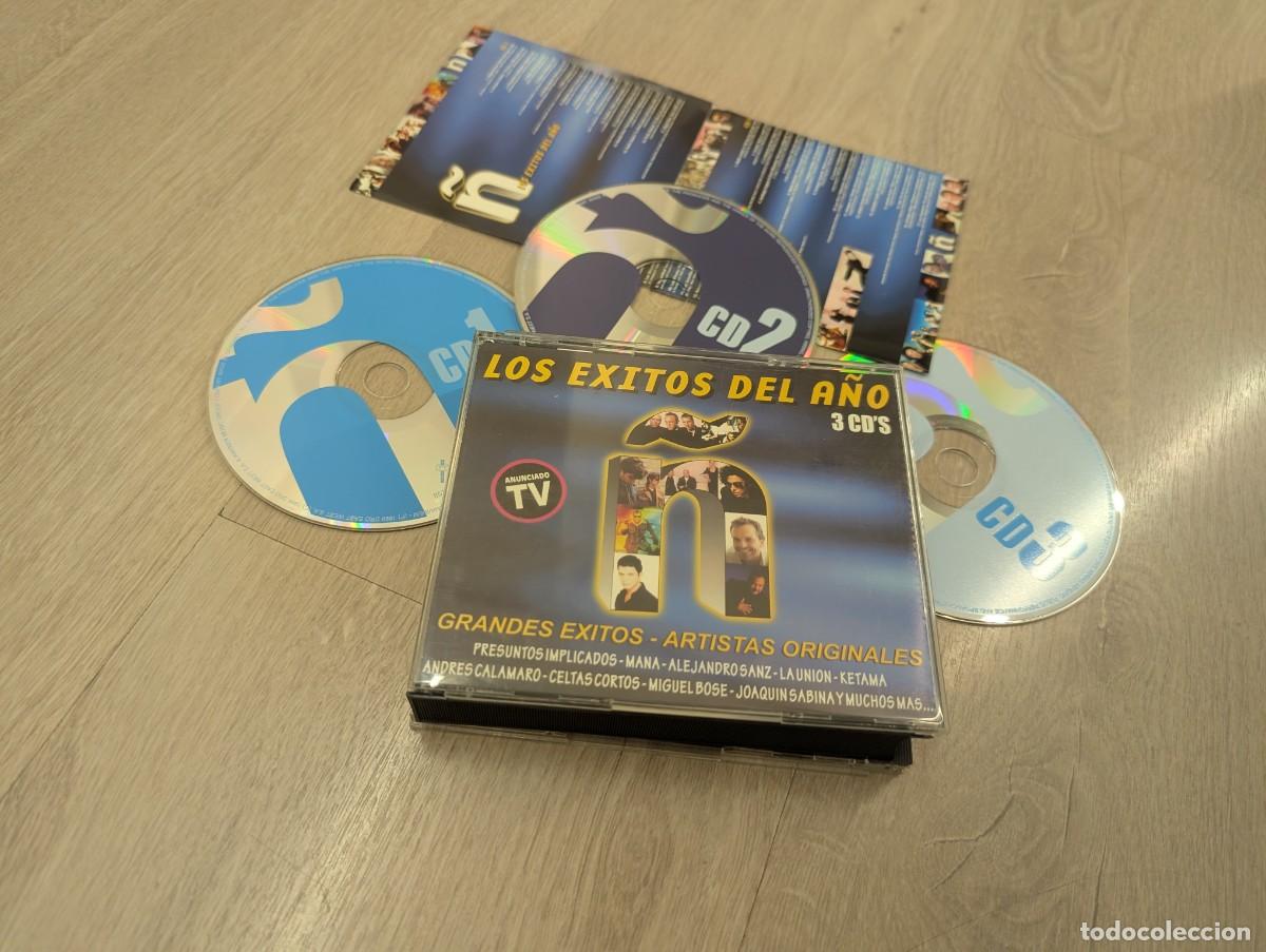 CDs de m&uacute;sica: &Ntilde; - LOS EXITOS DEL A&Ntilde;O 1999 - DRO-WARNER MUSIC ..3 CD`S - 51 TEMAS - SABINA, DUNCAN DHU, MANA, BOSE