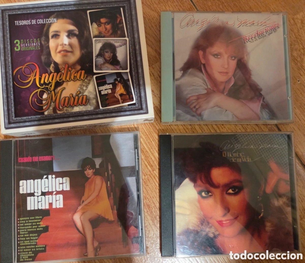 CDs de m&uacute;sica: Angelica maria parecido rocio durcal daniela romo thalia