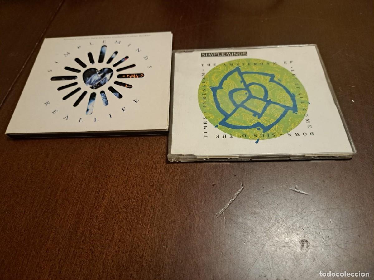 CDs de m&uacute;sica: SIMPLE MINDS - 2 EP - AMSTERDAM EP + REAL LIFE