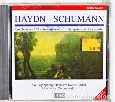 CDs de m&uacute;sica: Haydn Symphonie 103 - Schumann Symphonie 3- 4010165710436