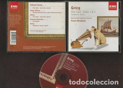 CDs de m&uacute;sica: Peer Gynt Suites, Symphonic Dances- 0724357456623