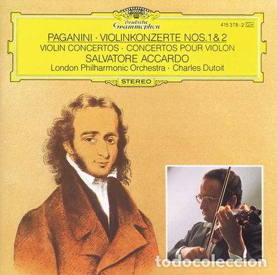 CDs de m&uacute;sica: Paganini: Violin Concertos Nos. 1 & 2- 0028941537829
