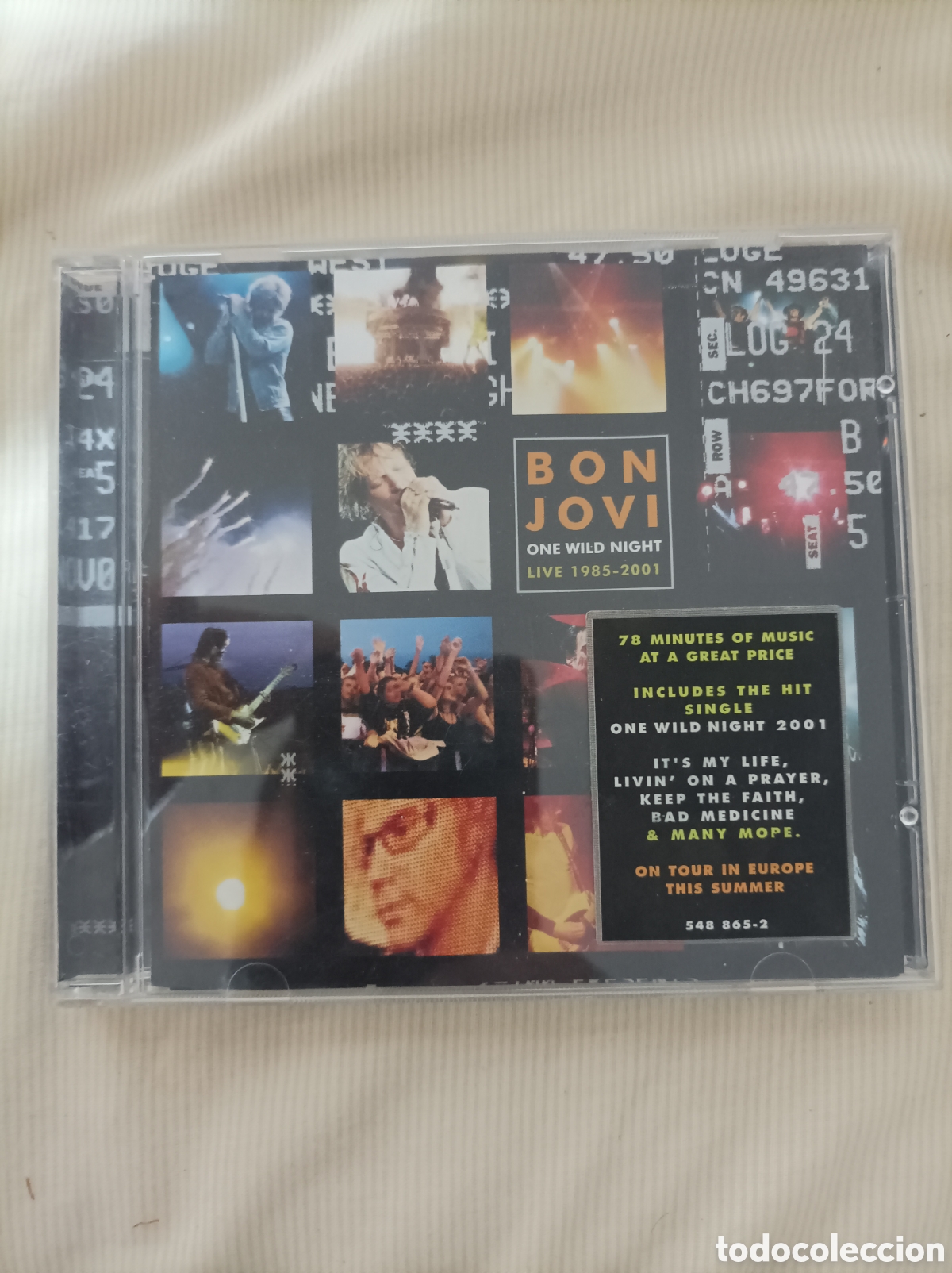 CDs de m&uacute;sica: BON JOVI ONE WILD NIGHT LIVE 1985-2001