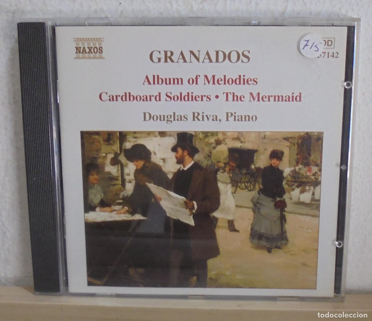 CDs de m&uacute;sica: Enrique Granados. Album of melodies. Piano Douglas Riva. Naxos 2005 -- CD