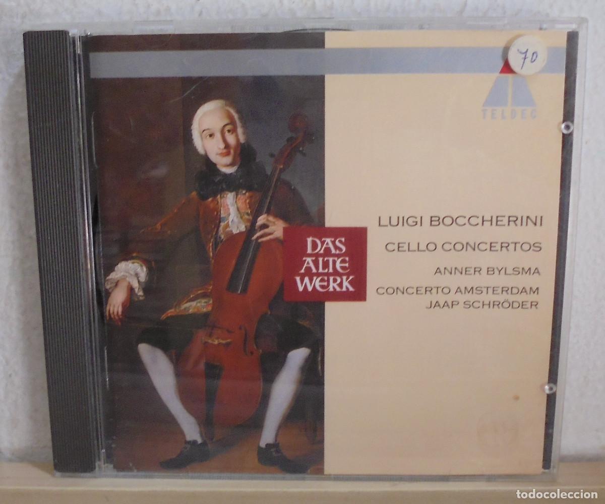 CDs de m&uacute;sica: Luigi Boccherini. Cello concertos. Teldec Classics 1993 -- CD