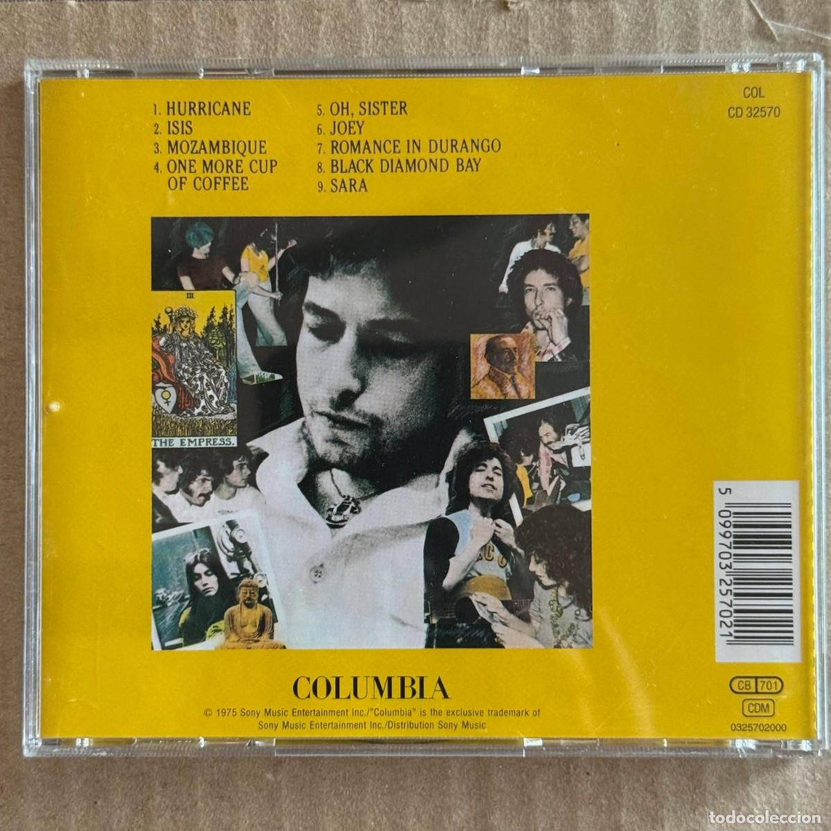 CDs de m&uacute;sica: Bob Dylan &rdquo;Desire&rdquo; CD - Foto 2