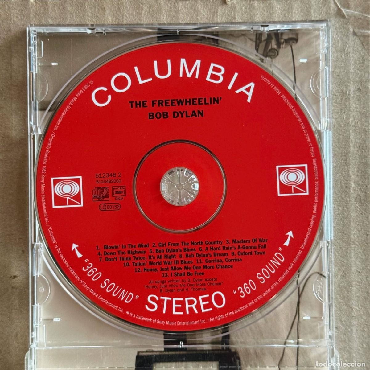 CDs de m&uacute;sica: Bob Dylan &rdquo;The Freewheelin&acute; Bob Dylan&rdquo; CD - Foto 3