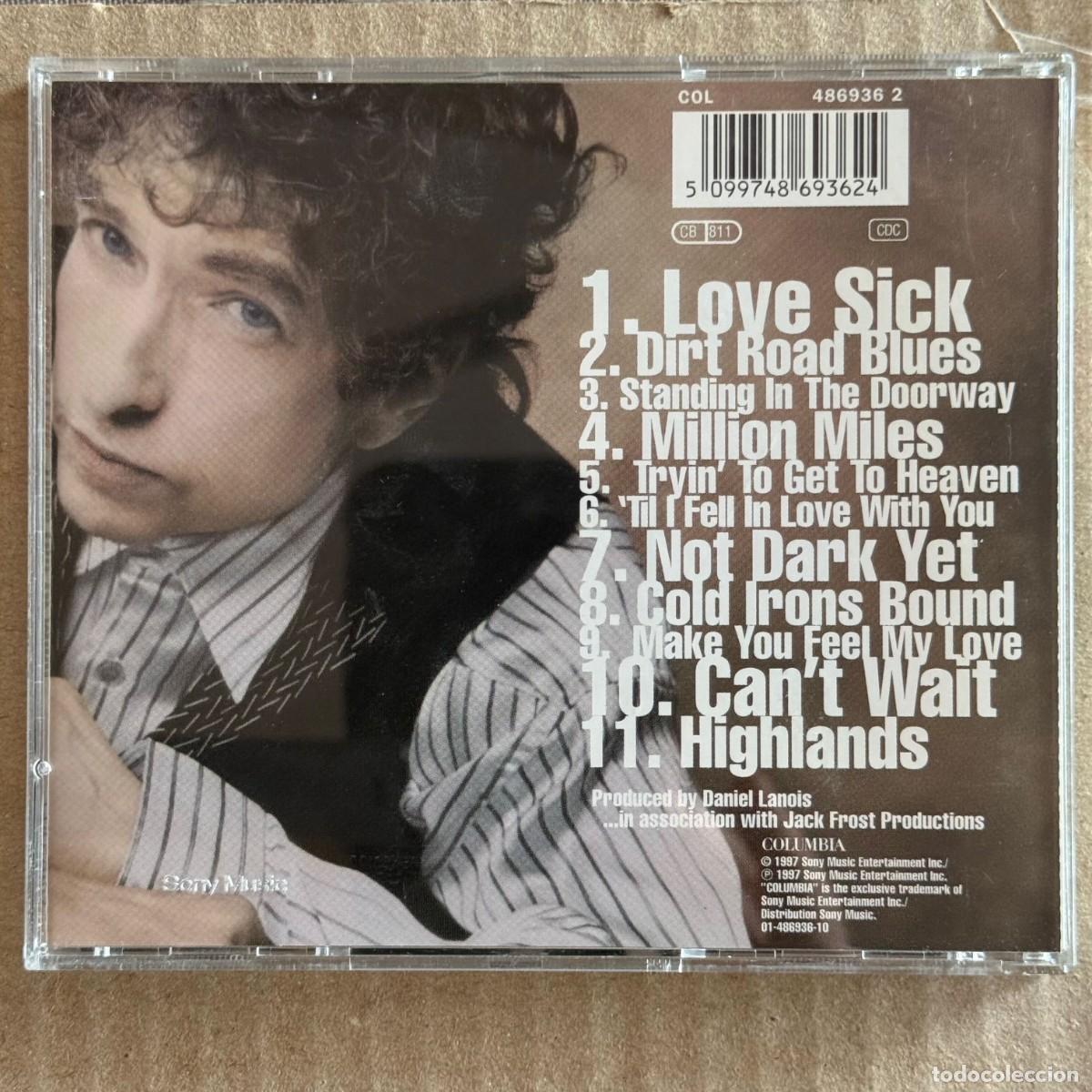CDs de m&uacute;sica: Bob Dylan &rdquo;Time out of mind&rdquo; CD - Foto 2