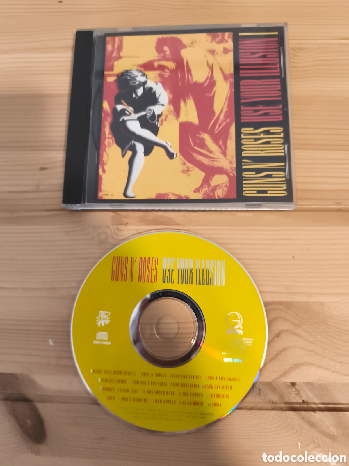 CDs de m&uacute;sica: Antiguo CD de Gunsn'roses